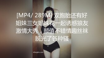 [MP4/ 289M] 双胞胎还有好姐妹三女姐妹花一起诱惑狼友激情大秀，颜值不错情趣丝袜脱光了各种骚