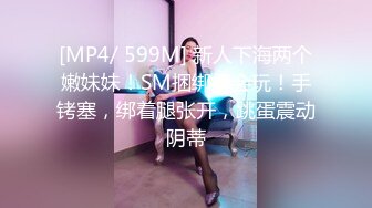 [MP4/ 599M] 新人下海两个嫩妹妹！SM捆绑挺会玩！手铐塞，绑着腿张开，跳蛋震动阴蒂