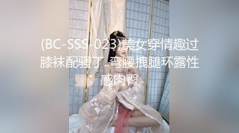 (BC-SSS-023)美女穿情趣过膝袜配骚丁..弯腰拽腿环露性感肉臀