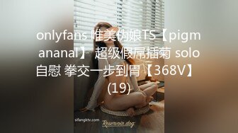 onlyfans 唯美伪娘TS【pigmananal】 超级假屌插菊 solo自慰 拳交一步到胃【368V】 (19)